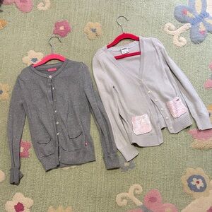 Kids / Girls Gray Cardigan Set/Bundle